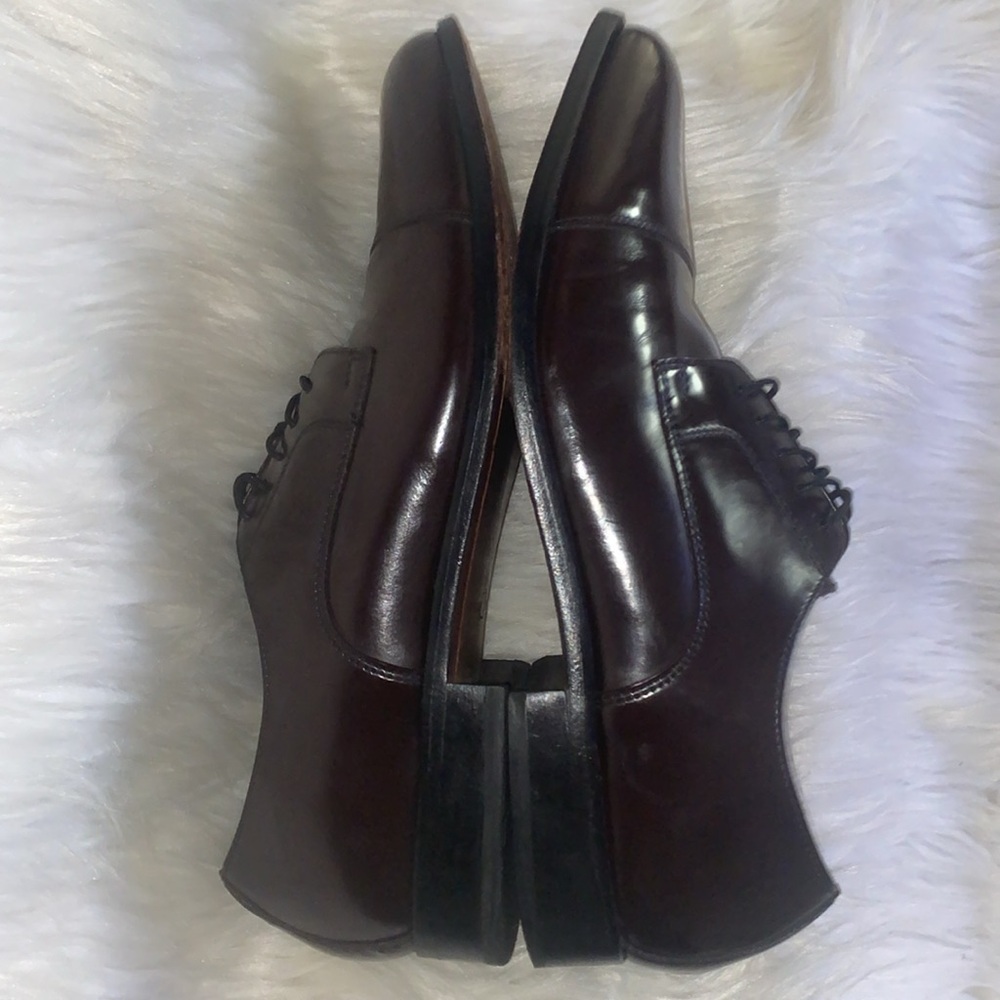 2 for $50 Florsheim Dress Shoes Men's Size 9.5 D Broxton Cap-Toe Leather - Picture 14 of 16